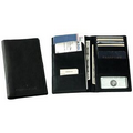 Passport Wallet w/ 4 Slot Card Holder